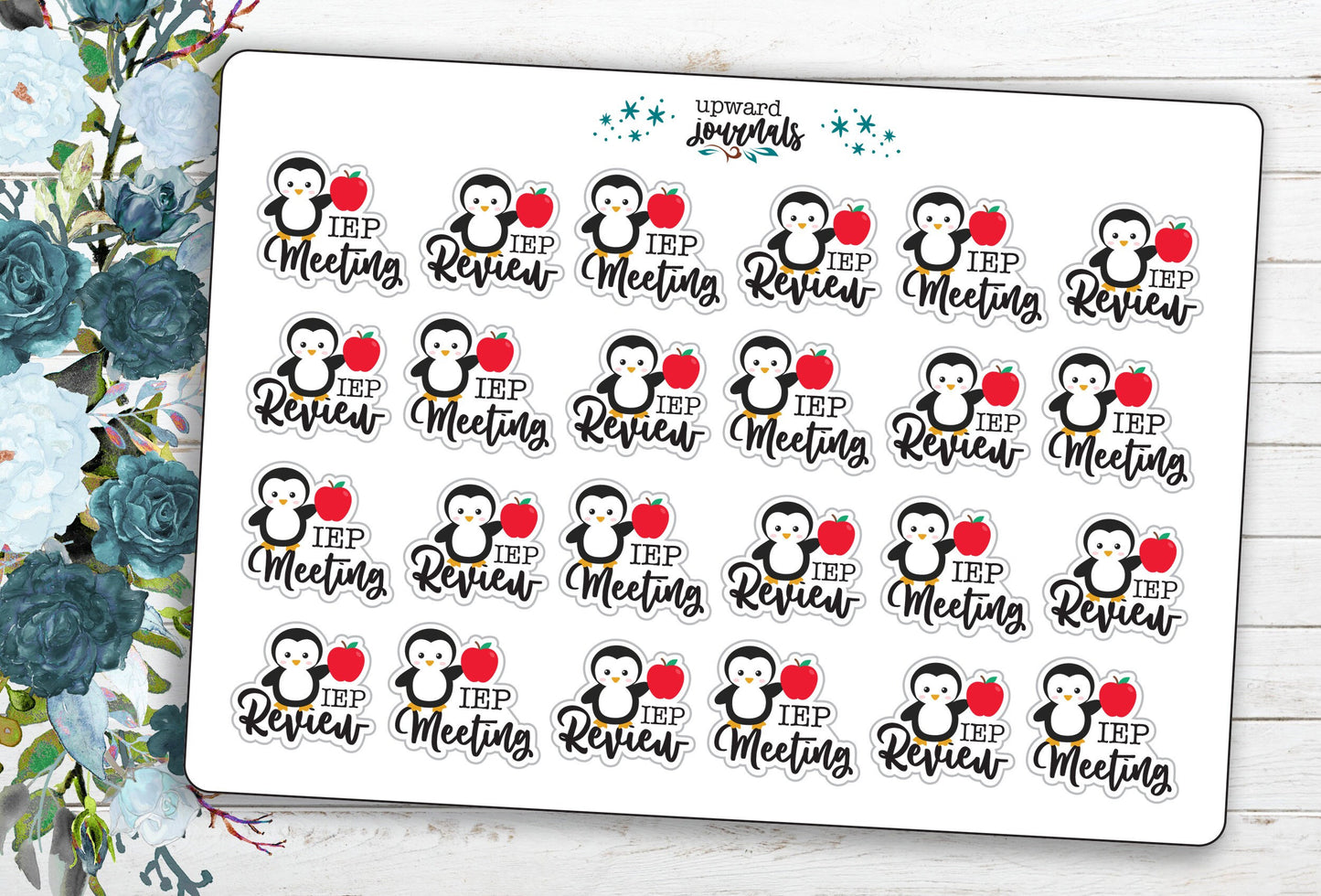 IEP Meeting ~ School & Educational Planner Stickers