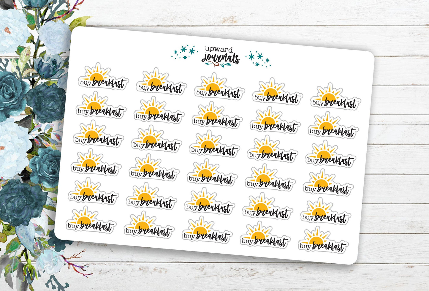 Buy Breakfast Planner Stickers for Meal Planning