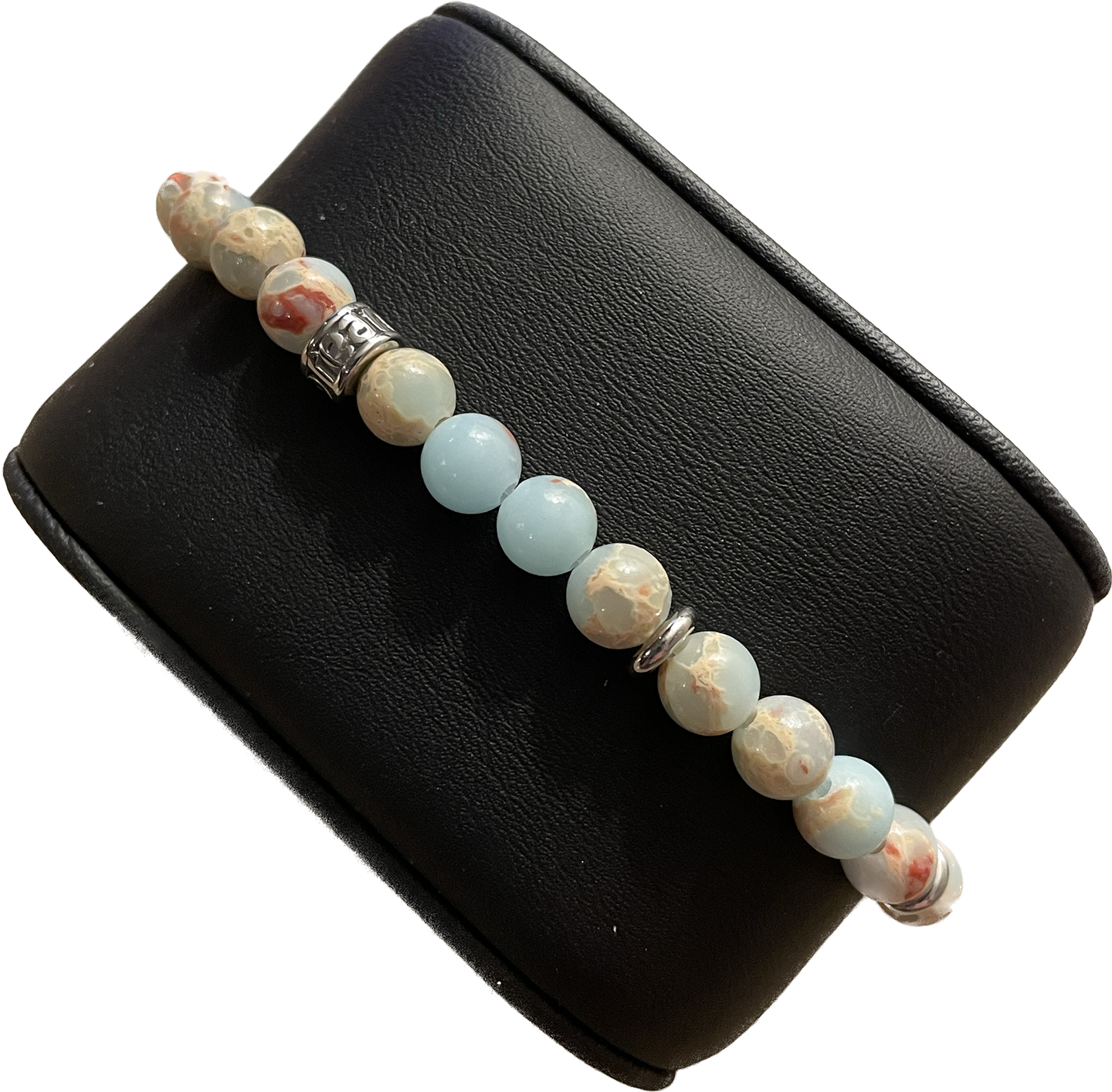 The Lucia Collection :: Carolina Blue Sea Sediment Jasper