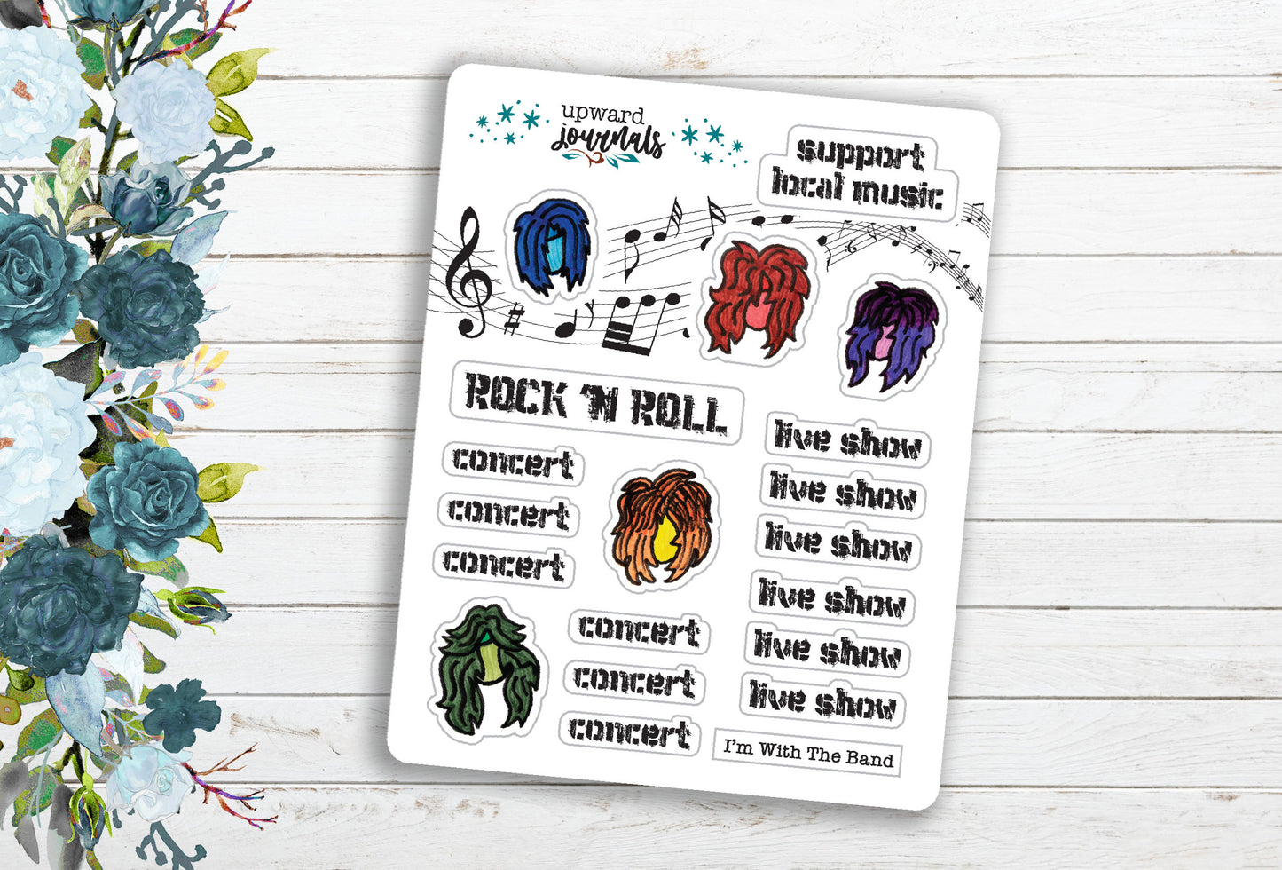 Concert (Live Music Show) ~ Planner Stickers