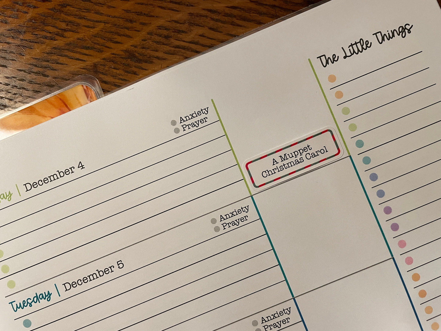 Christmas Movie & Traditions Stickers for Holiday Planners