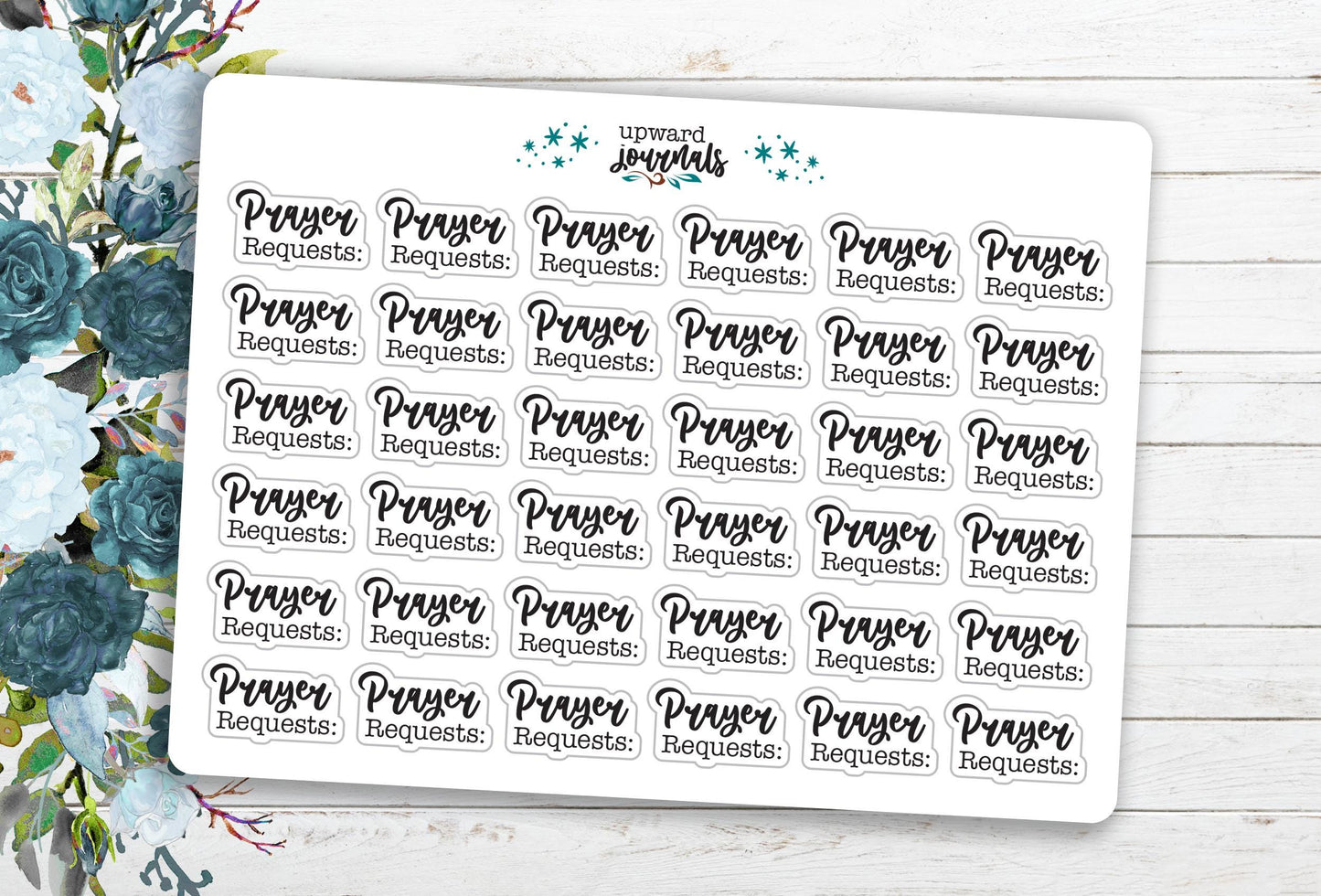 Prayer Requests ~ Planner Stickers