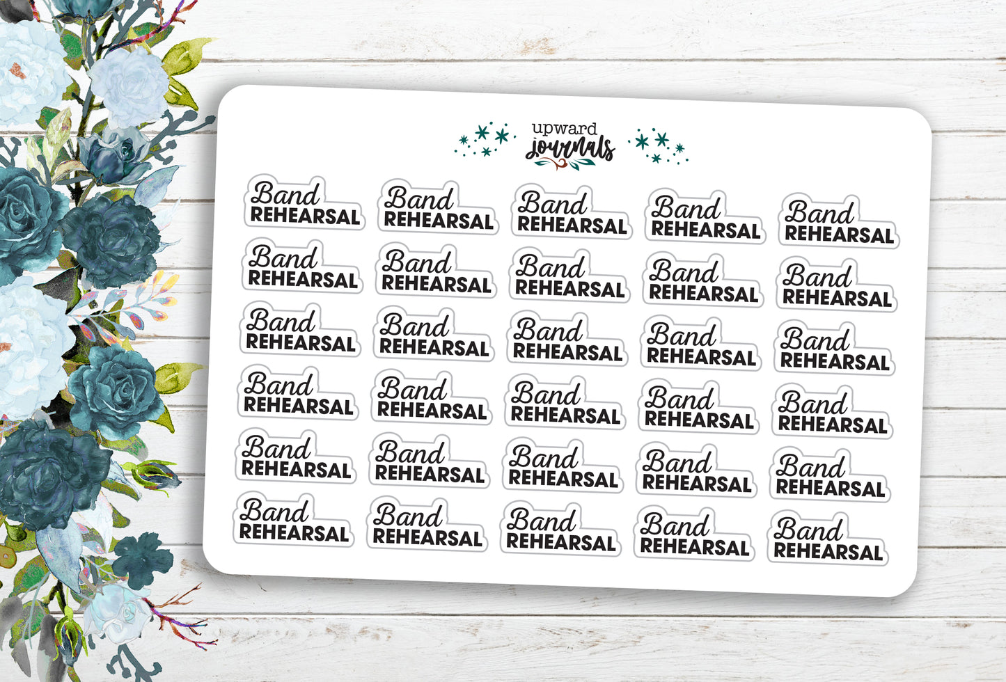 Band Practice | Band Rehearsal Planner Stickers