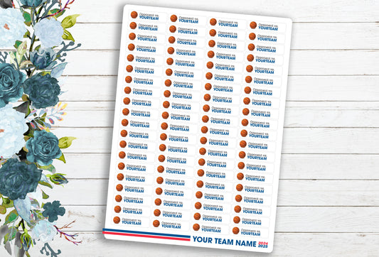 2025-2026 Basketball Schedule (Choose Team) Season ~ Planner / Calendar Stickers