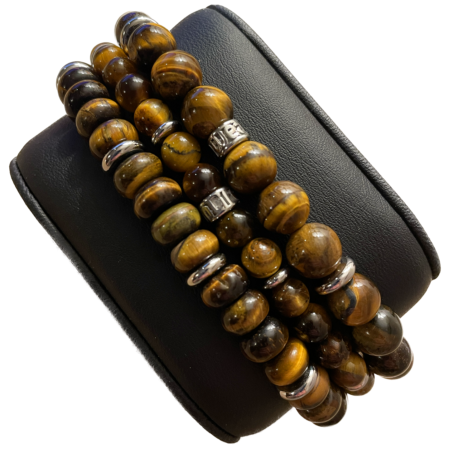 The Gustav Collection :: Gold & Brown Tigers Eye