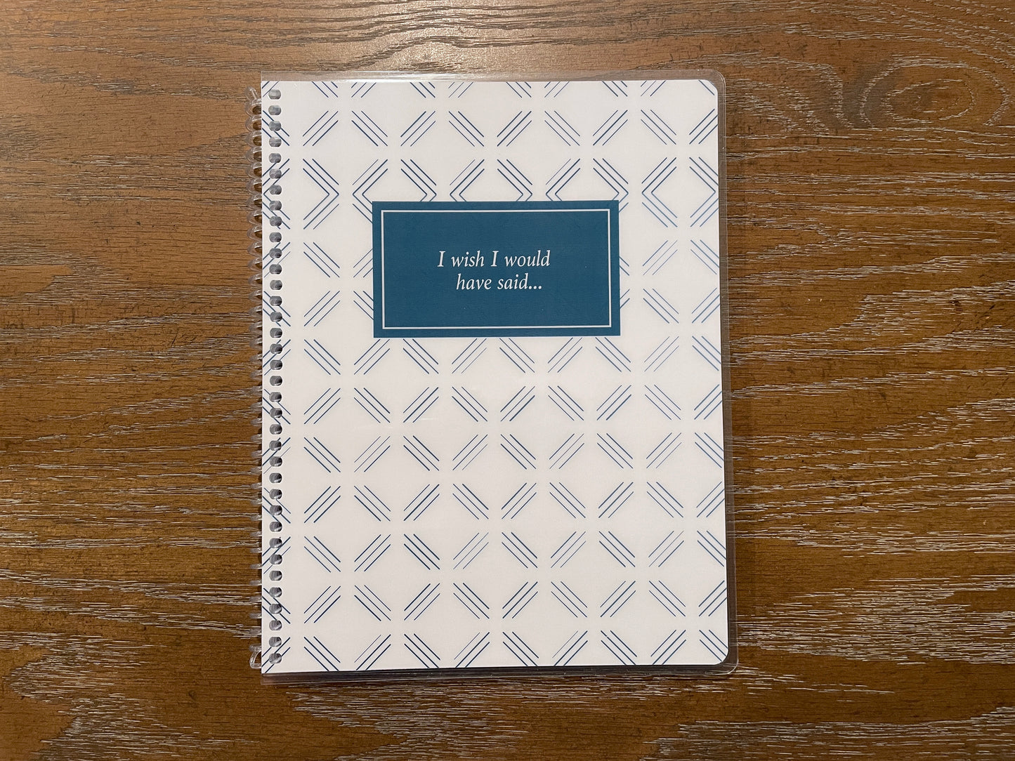 I Wish I Had Said... ~ A Journal for Mental Health ~ 7"x9"