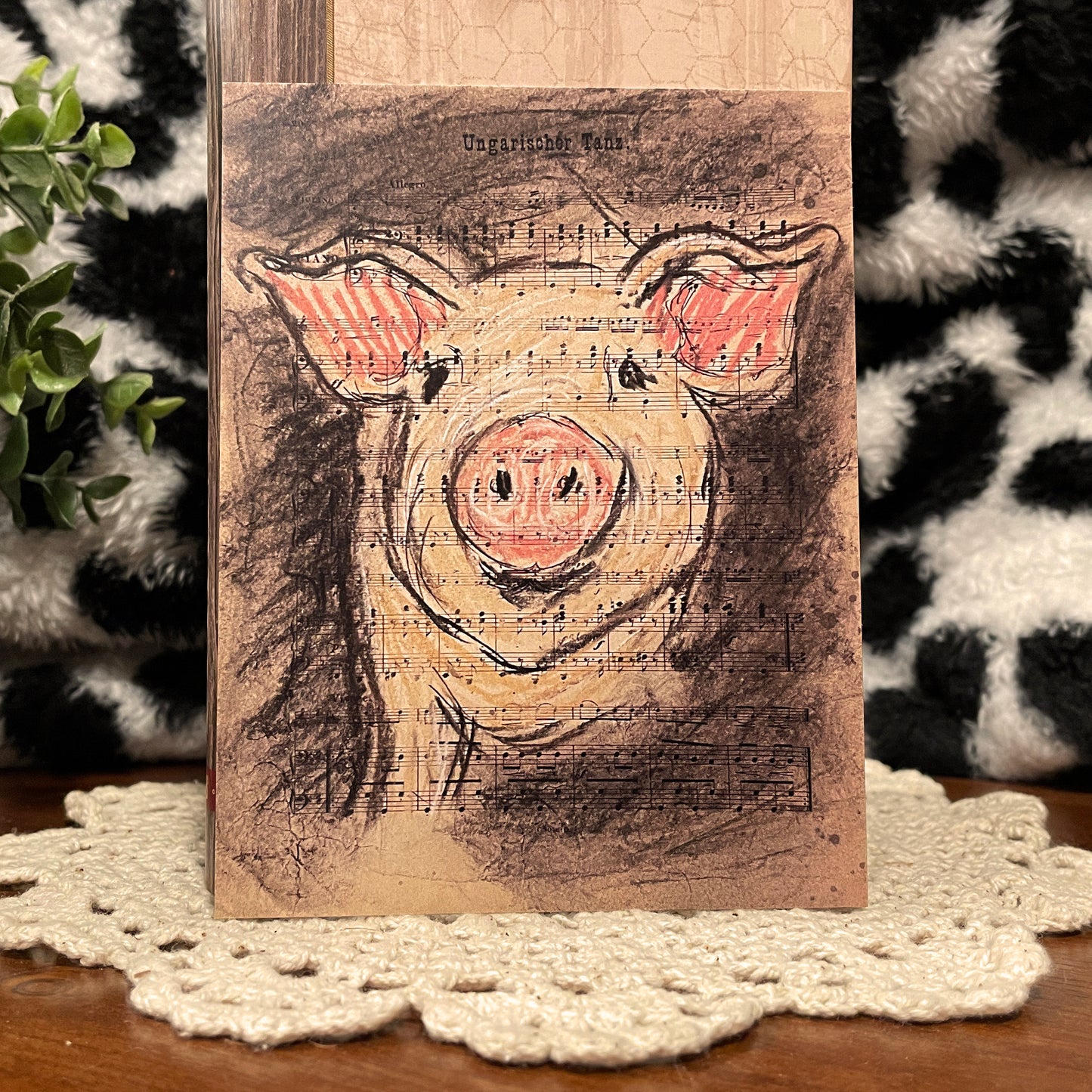 Set of 10 Farm Theme Art Postcards featuring Original Art by RA Goldie