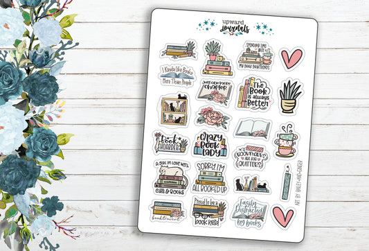 I Love Reading ~ Readers Decorative Planner Stickers